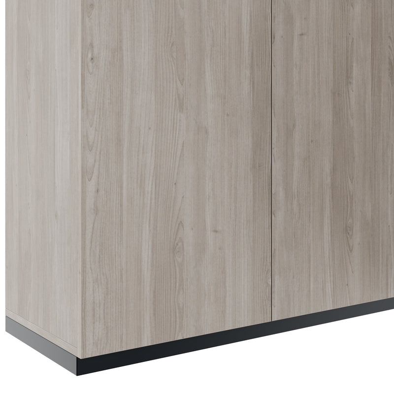 CHOICE Cabinet set | 3OH, 2000 x 1140 mm, Nordic oak grey  - 8 Main Image