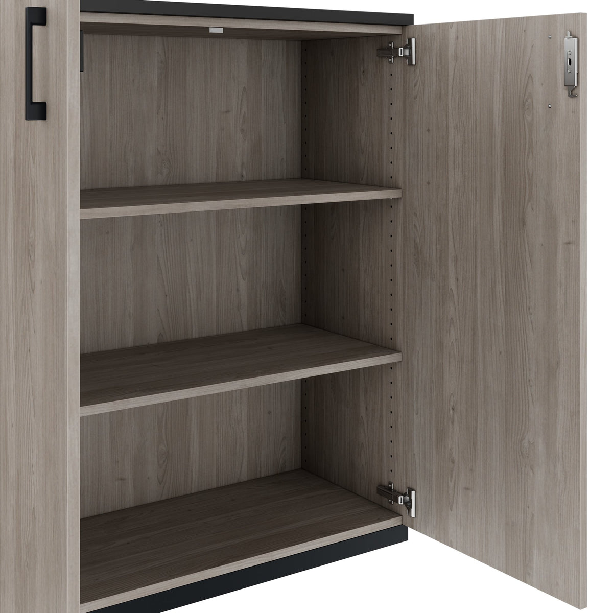 CHOICE Cabinet set | 3OH, 2000 x 1140 mm, Nordic oak grey  - 10 Lightbox Main Image
