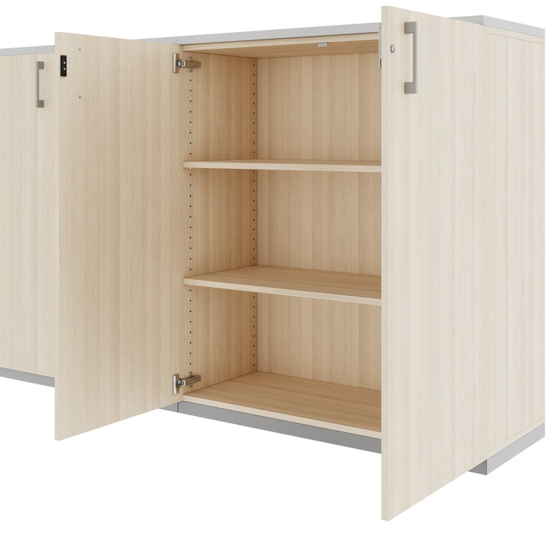 CHOICE Cabinet set | 3OH, 2000 x 1140 mm, Sand beech  - 8 Main Image