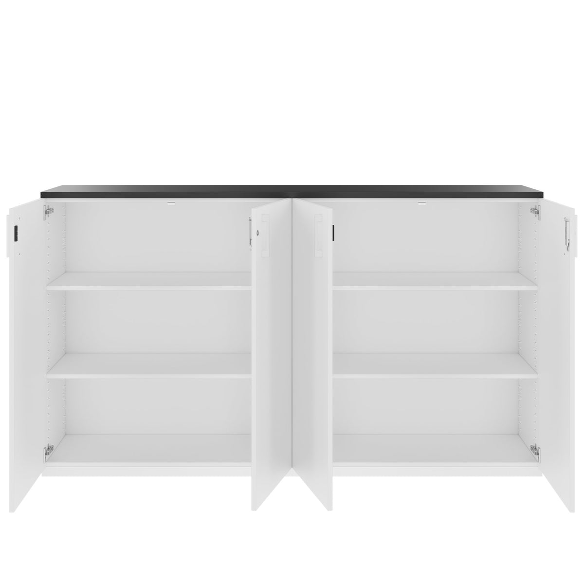 CHOICE Set di armadi | 3OH, 2000 x 1140 mm, bianco  - 4 Lightbox Main Image