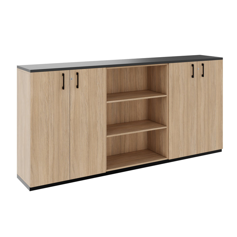 CHOICE Cabinet set | 3OH, 2400 x 1140 mm, Amber Oak  - 1 Main Image
