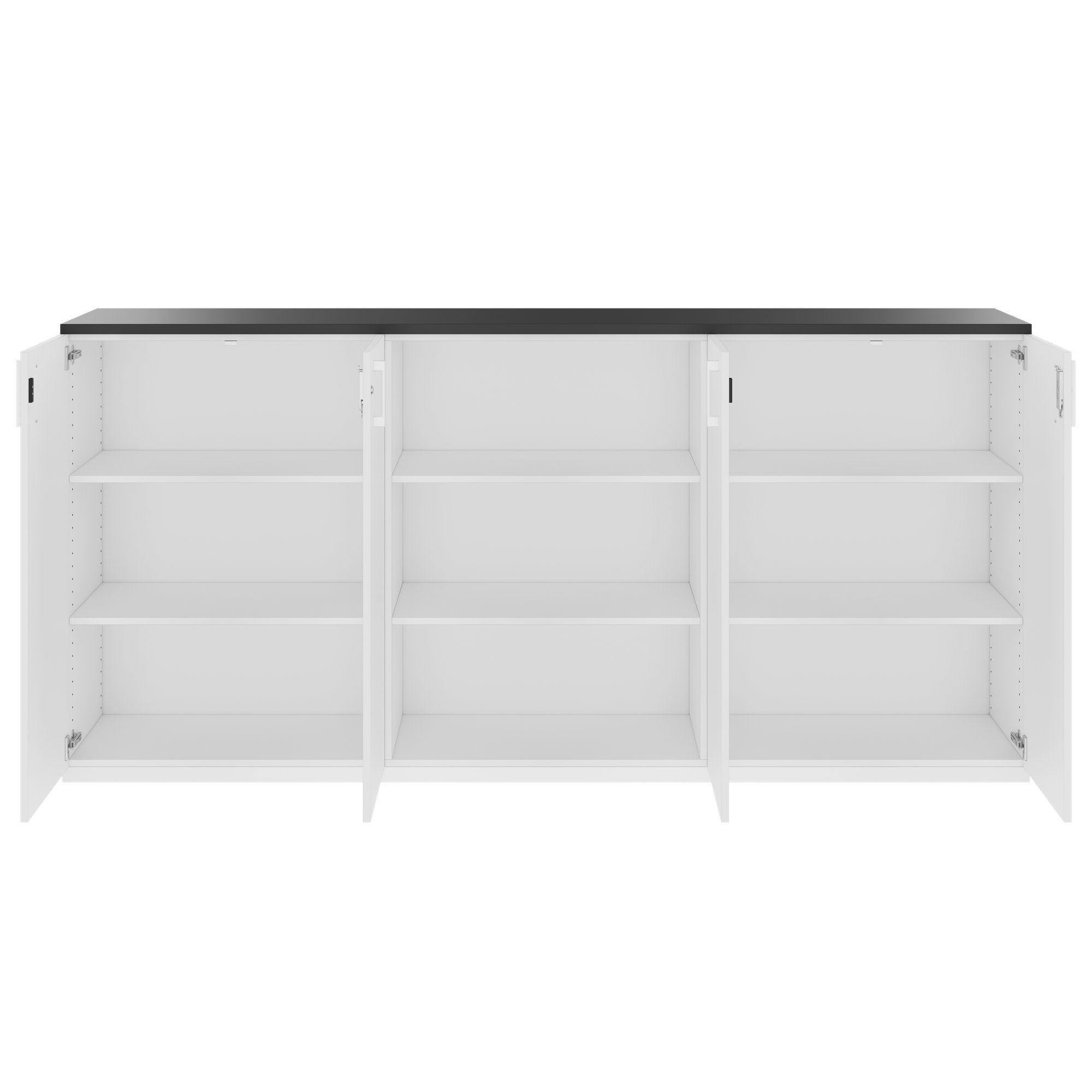 CHOICE Schrankset | 3OH, 2400 x 1140 mm, Weiss