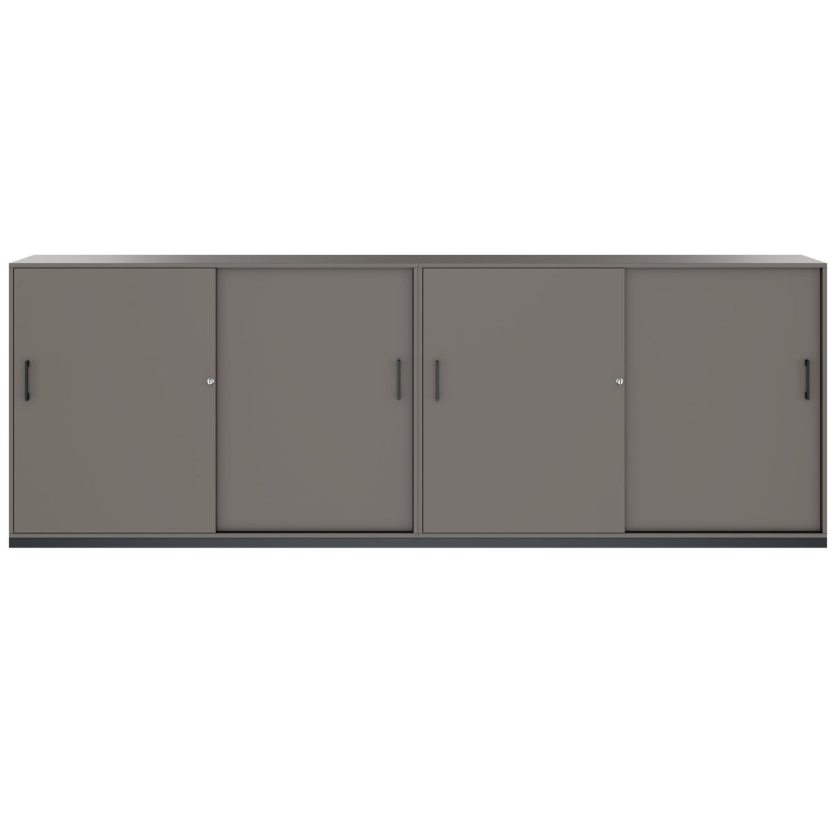 CHOICE Set di armadi | 3OH, 3200 x 1115 mm, grigio cubanite  - 3 Lightbox Main Image