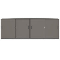 CHOICE Ensemble de placards | 3OH, 3200 x 1115 mm, gris cubanite
