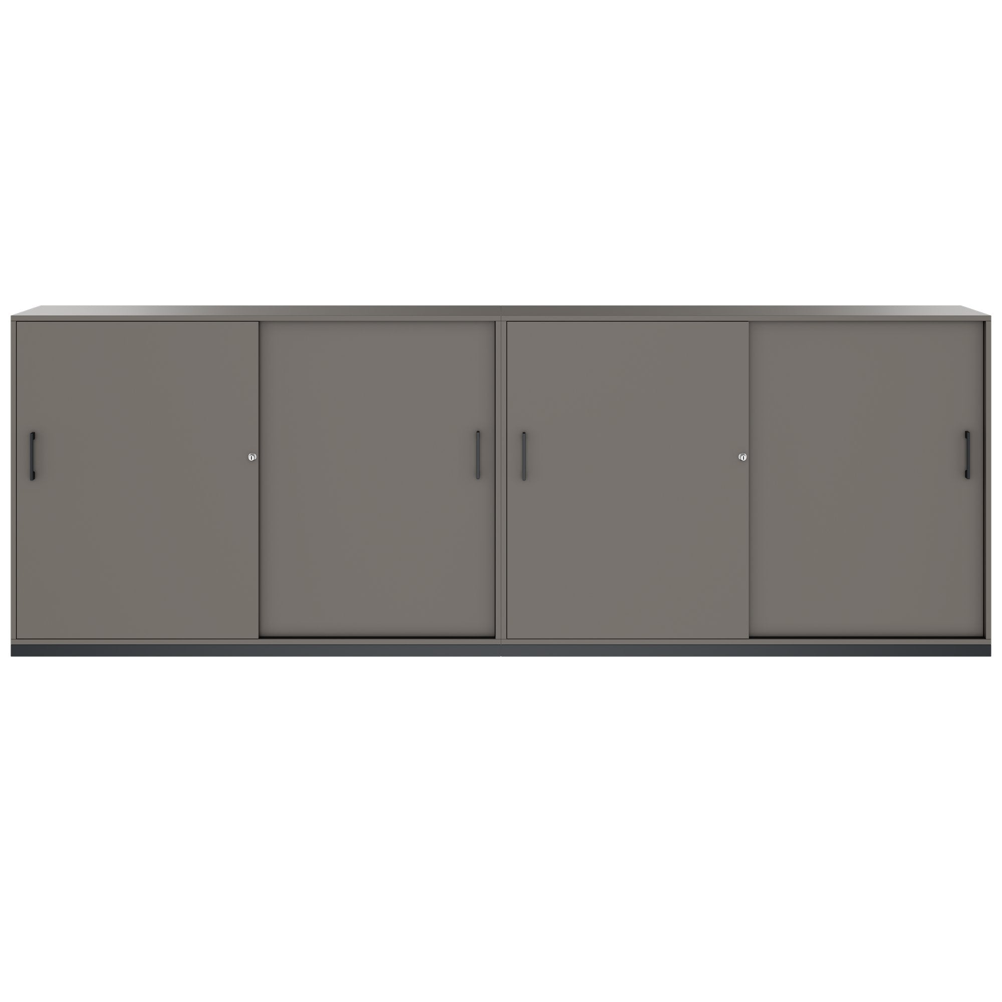 CHOICE Ensemble de placards | 3OH, 3200 x 1115 mm, gris cubanite