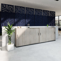 CHOICE Ensemble de placards | 3OH, 3200 x 1115 mm, North Oak Gray