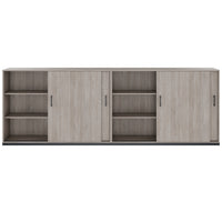 CHOICE Ensemble de placards | 3OH, 3200 x 1115 mm, North Oak Gray