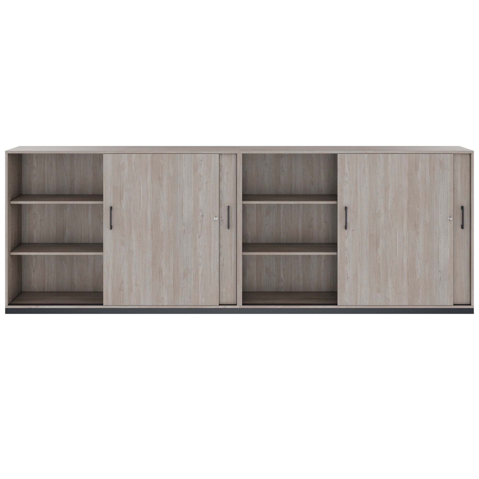 CHOICE Ensemble de placards | 3OH, 3200 x 1115 mm, North Oak Gray