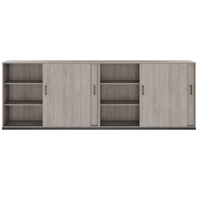 CHOICE Ensemble de placards | 3OH, 3200 x 1115 mm, North Oak Gray