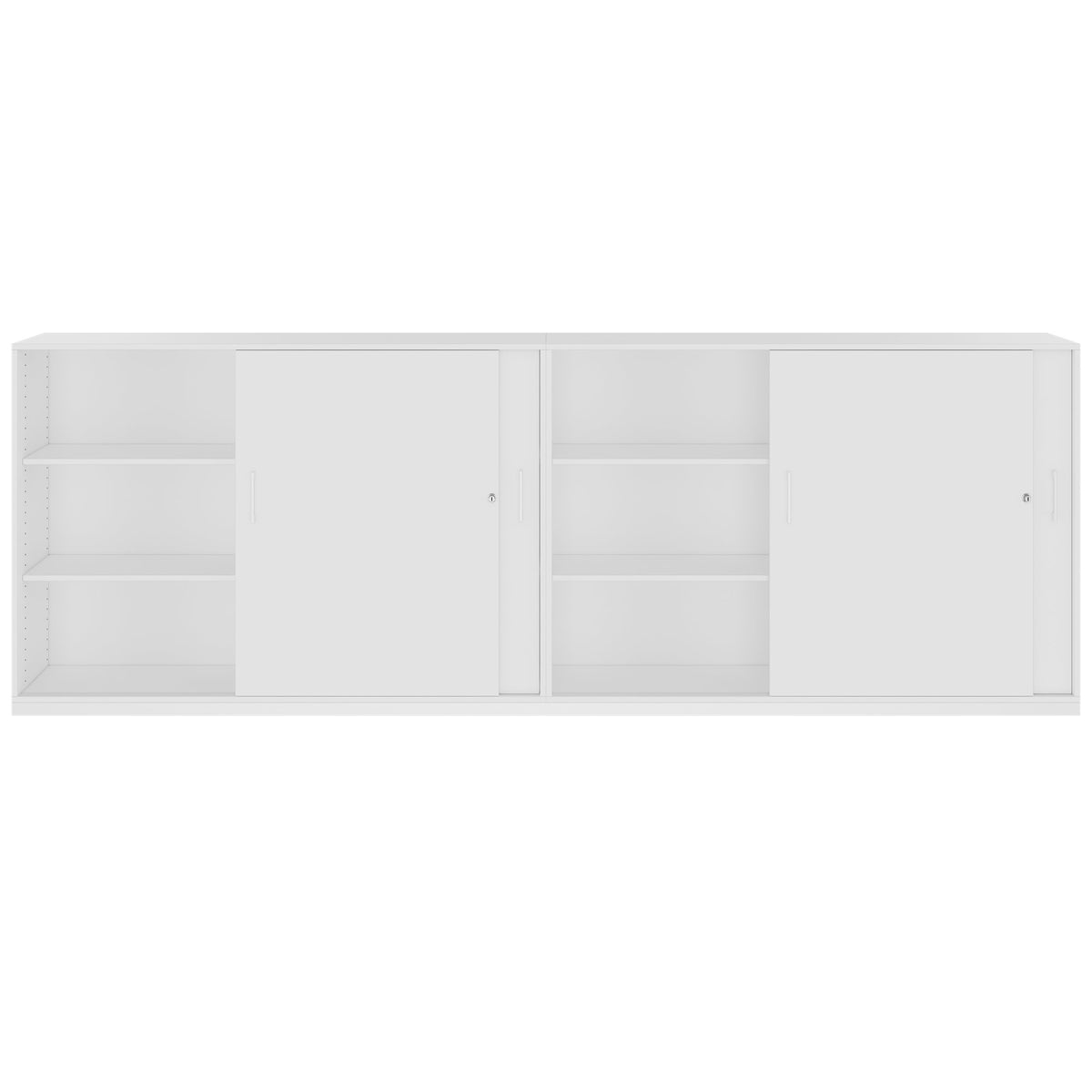 CHOICE Set di armadi | 3OH, 3200 x 1115 mm, bianco  - 4 Lightbox Main Image