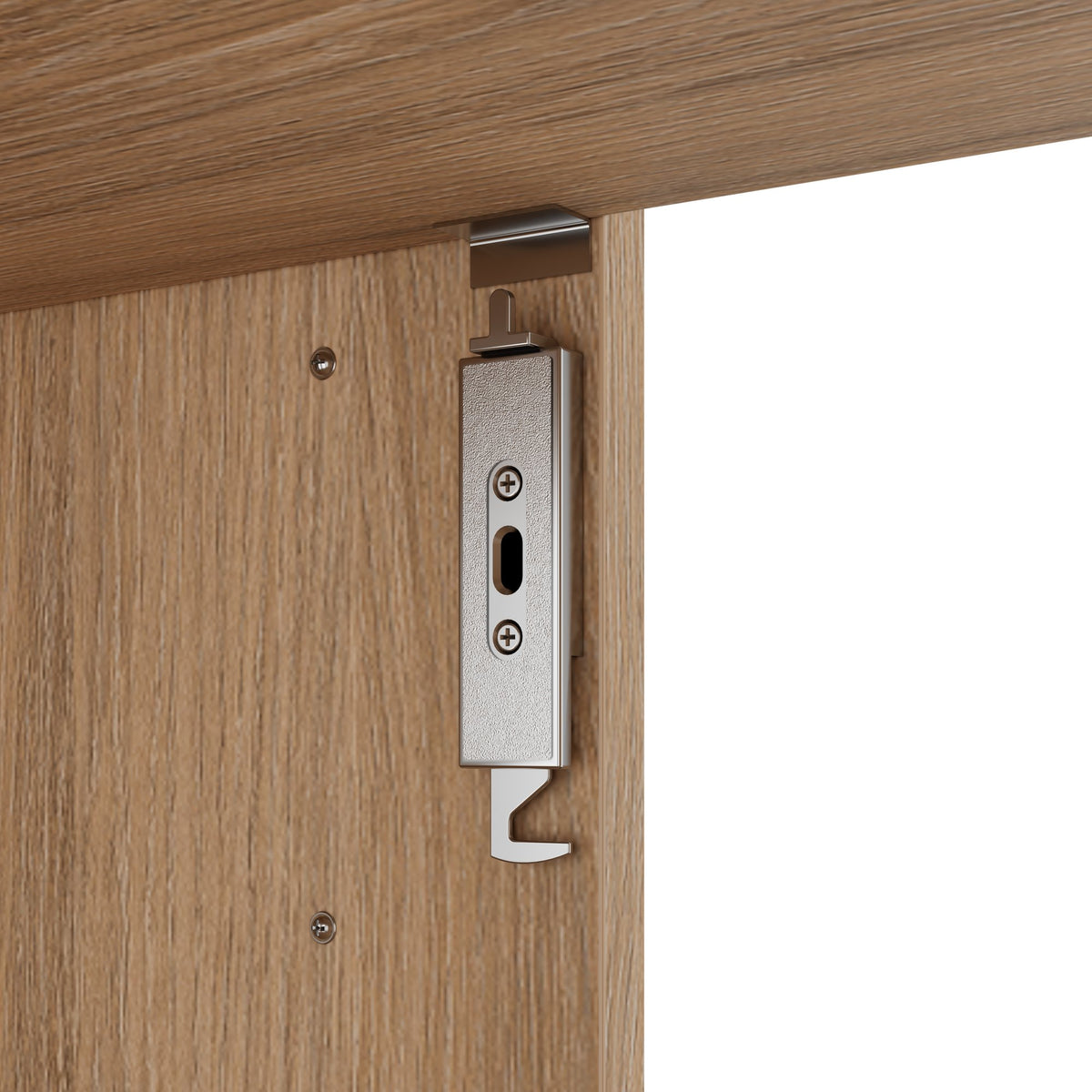 CHOICE Wall cabinet unit | 4OH, 2400 x 1490 mm, Amber Oak  - 7 Lightbox Main Image
