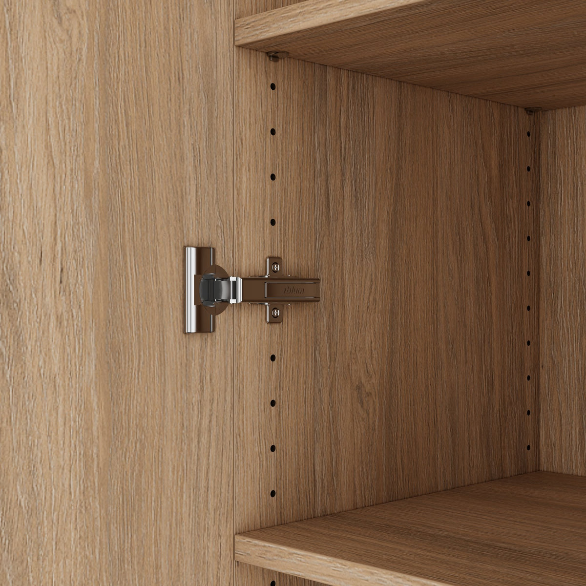 CHOICE Wall cabinet unit | 4OH, 2400 x 1490 mm, Amber Oak  - 6 Lightbox Main Image