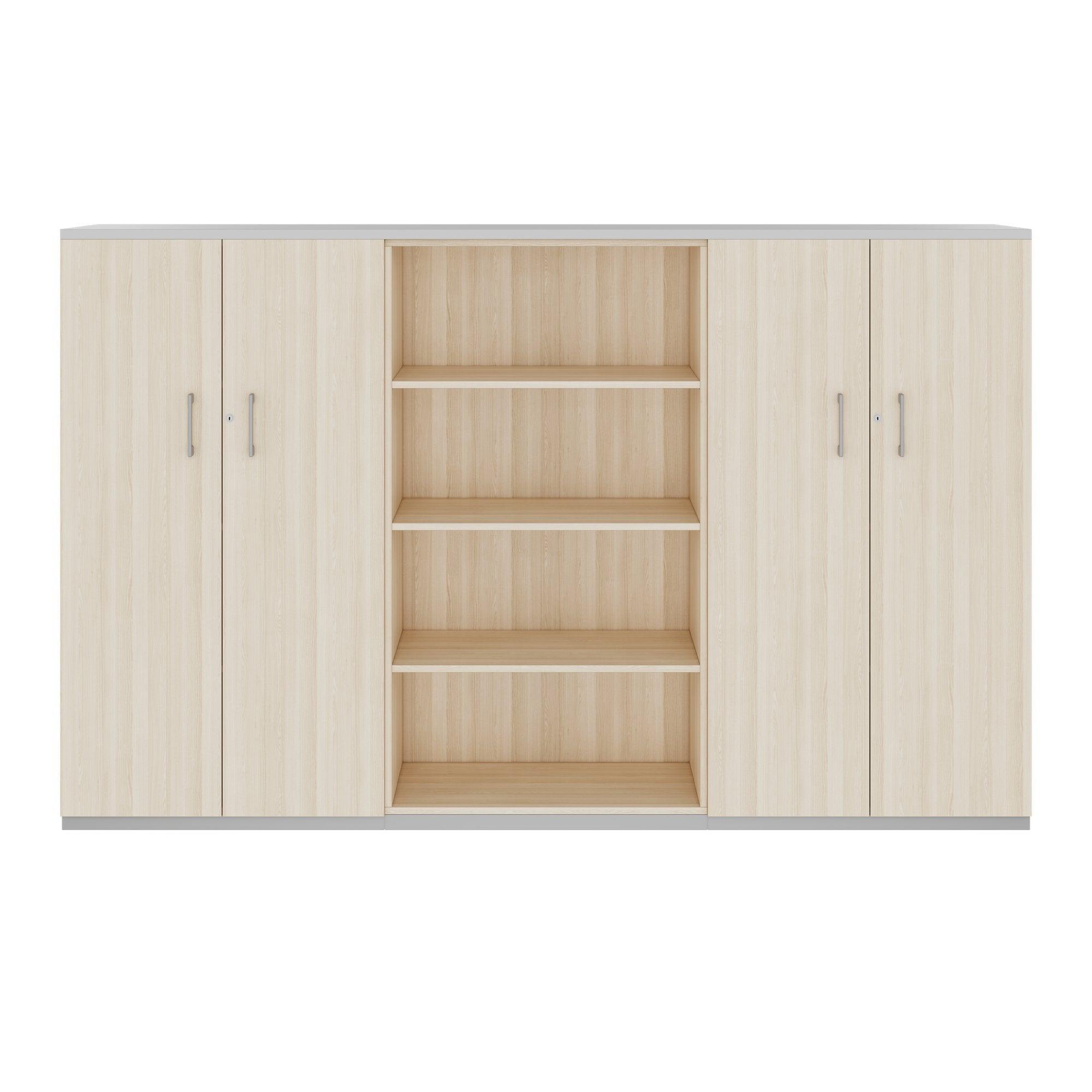 CHOICE Schrankwand | 4OH, 2400 x 1490 mm, Sandesche