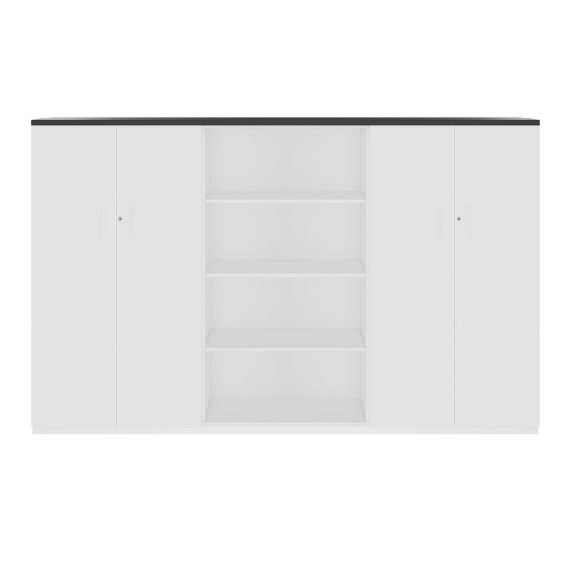 CHOICE Cabinet wall | 4OH, 2400 x 1490 mm, White  - 3 Main Image