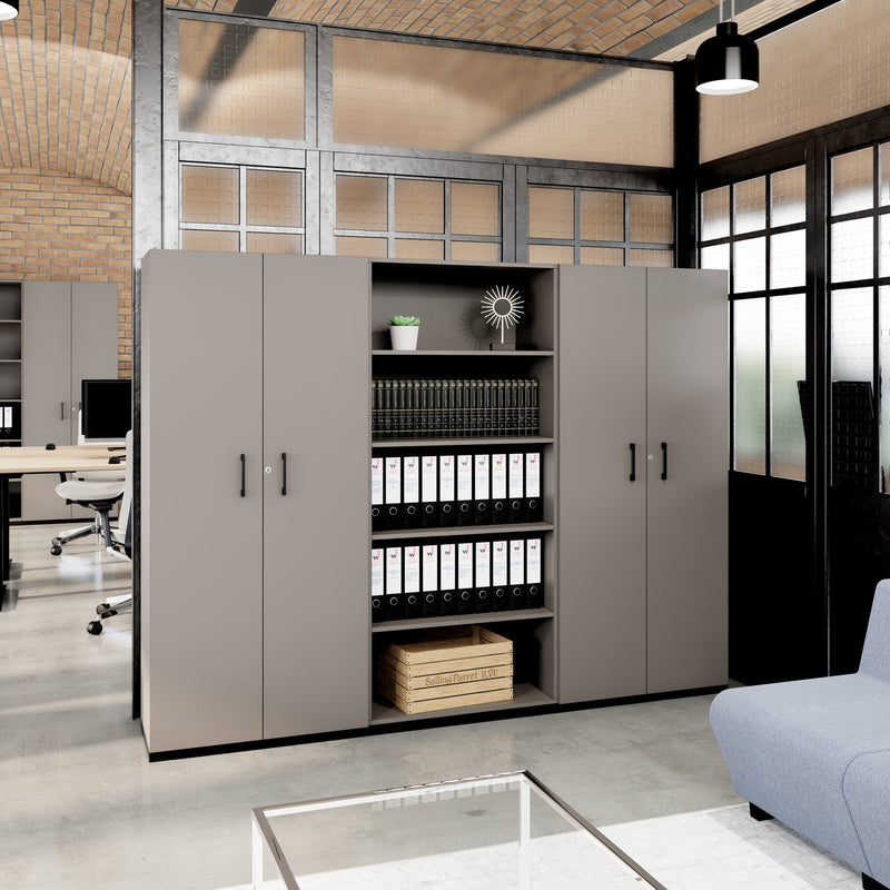 CHOICE Sistema di armadi | 5OH, 2400 x 1820 mm, grigio cubanite  - 2 Main Image