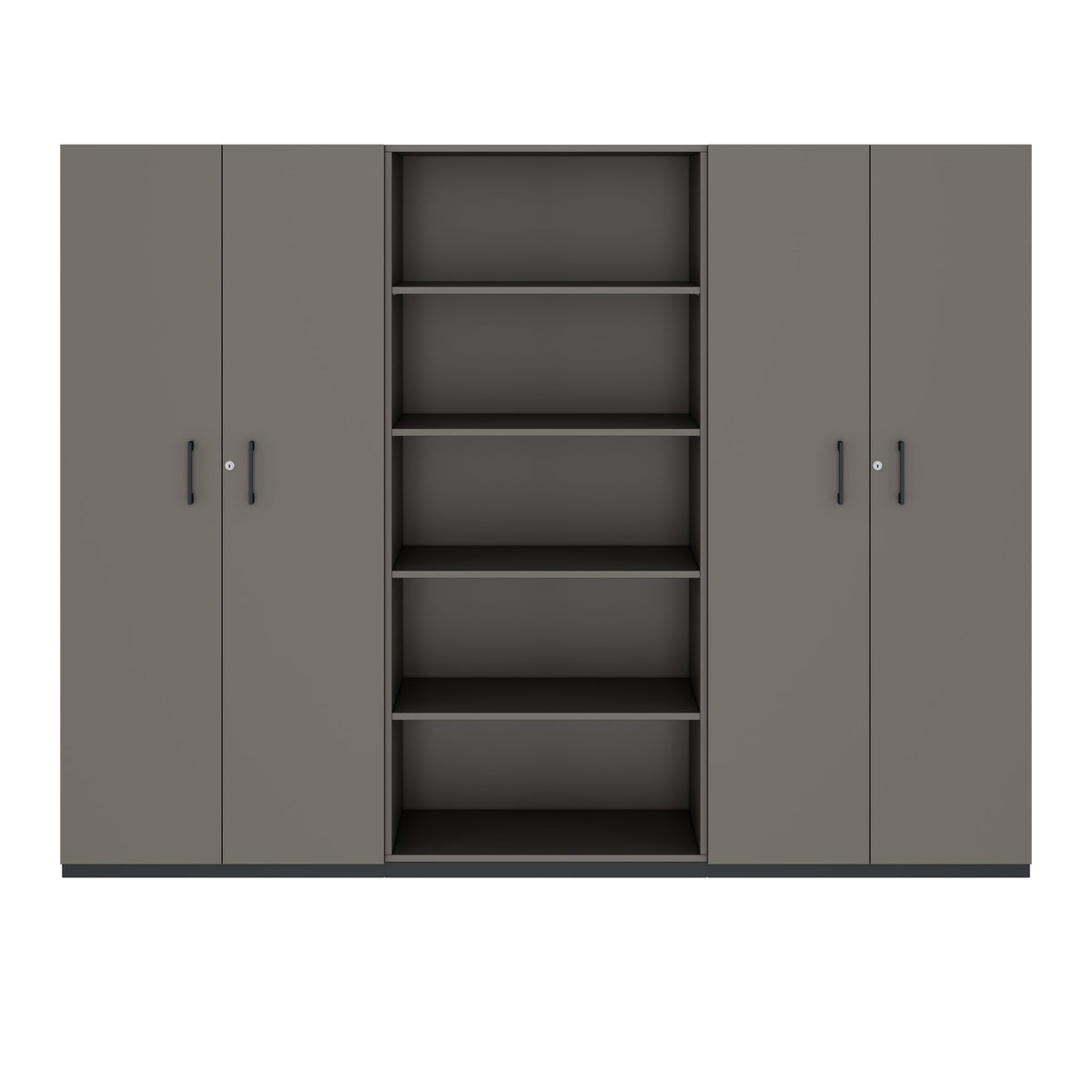 CHOICE Sistema di armadi | 5OH, 2400 x 1820 mm, grigio cubanite  - 3 Lightbox Main Image