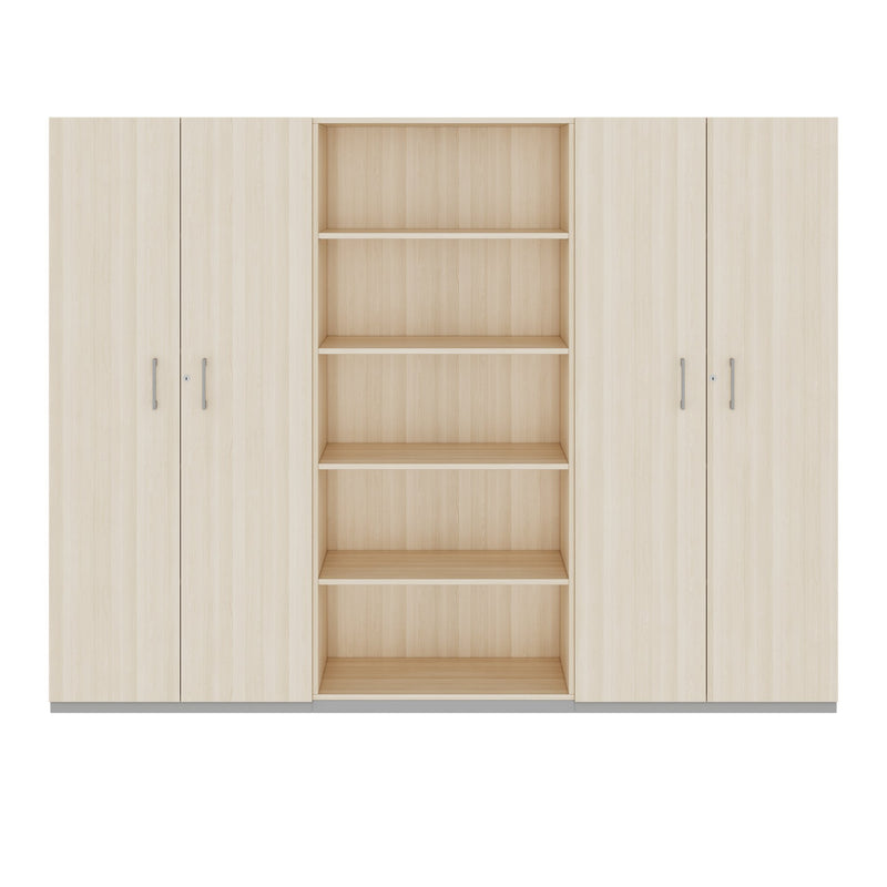 CHOICE Armoire murale | 5 OH, 2400 x 1820 mm, chêne sablé  - 3 Main Image