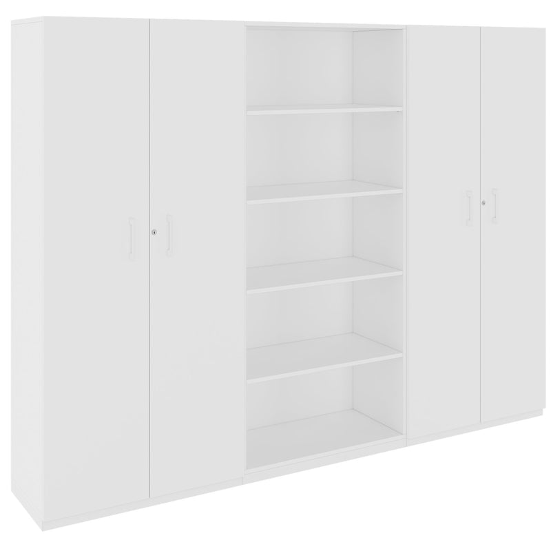 CHOICE Meuble mural | 5OH, 2400 x 1820 mm, blanc  - 1 Main Image