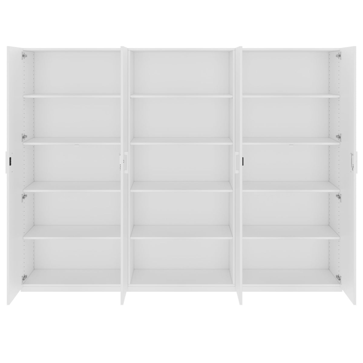 CHOICE Meuble mural | 5OH, 2400 x 1820 mm, blanc  - 4 Lightbox Main Image
