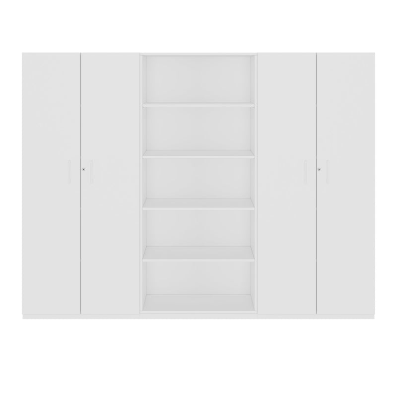 CHOICE Meuble mural | 5OH, 2400 x 1820 mm, blanc  - 3 Main Image