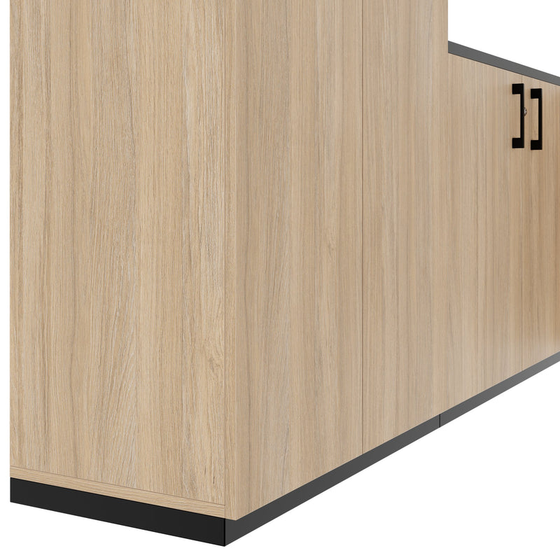CHOICE Meuble mural | 5OH, 2800 x 1780 mm, chêne ambré  - 5 Main Image