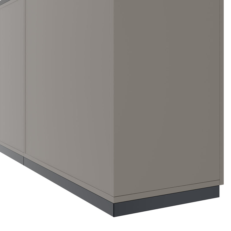CHOICE Armoire murale | 5 OH, 2800 x 1780 mm, gris cubanit  - 9 Main Image