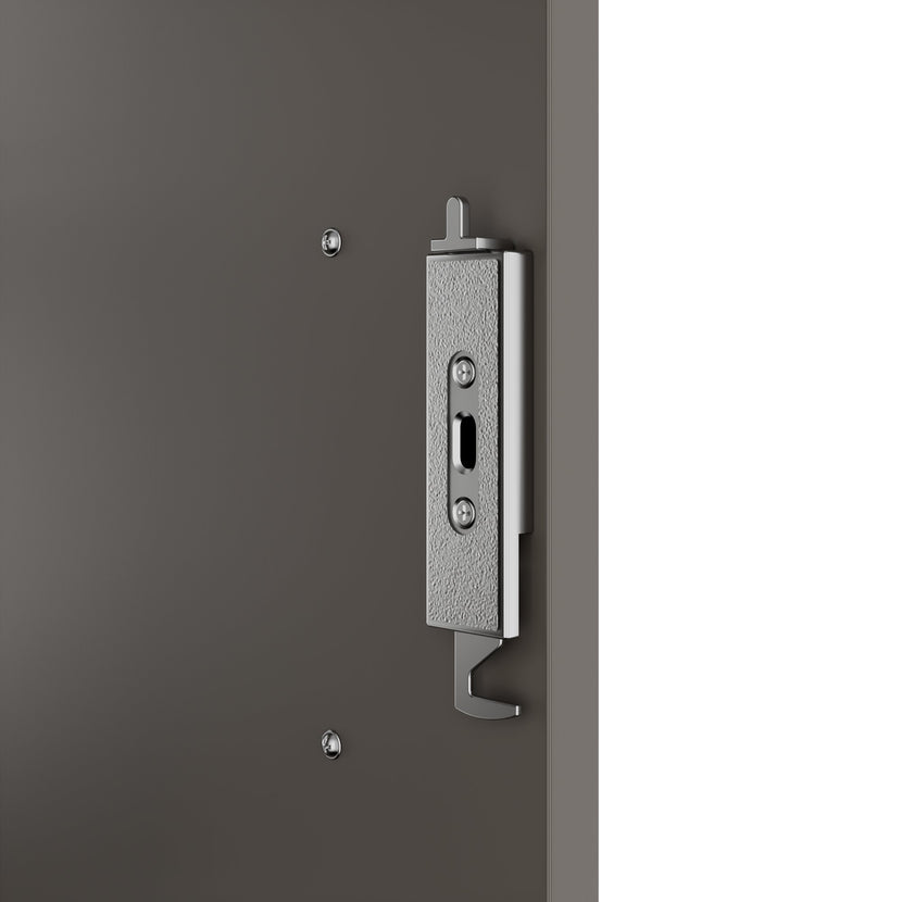 CHOICE Schrankwand | 5OH, 2800 x 1780 mm, Cubanitgrau