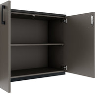 CHOICE Schrankwand | 5OH, 2800 x 1780 mm, Cubanitgrau