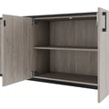 CHOICE Schrankwand | 5OH, 2800 x 1780 mm, Nordeiche grau - 8 Thumbnail Image