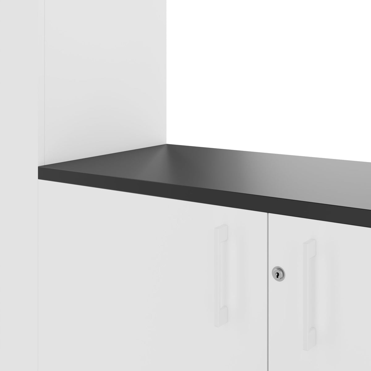 CHOICE Cabinet wall | 5 OH, 2800 x 1780 mm, White  - 6 Lightbox Main Image