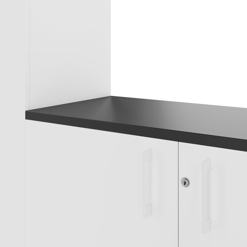 CHOICE Cabinet wall | 5 OH, 2800 x 1780 mm, White  - 6 Main Image