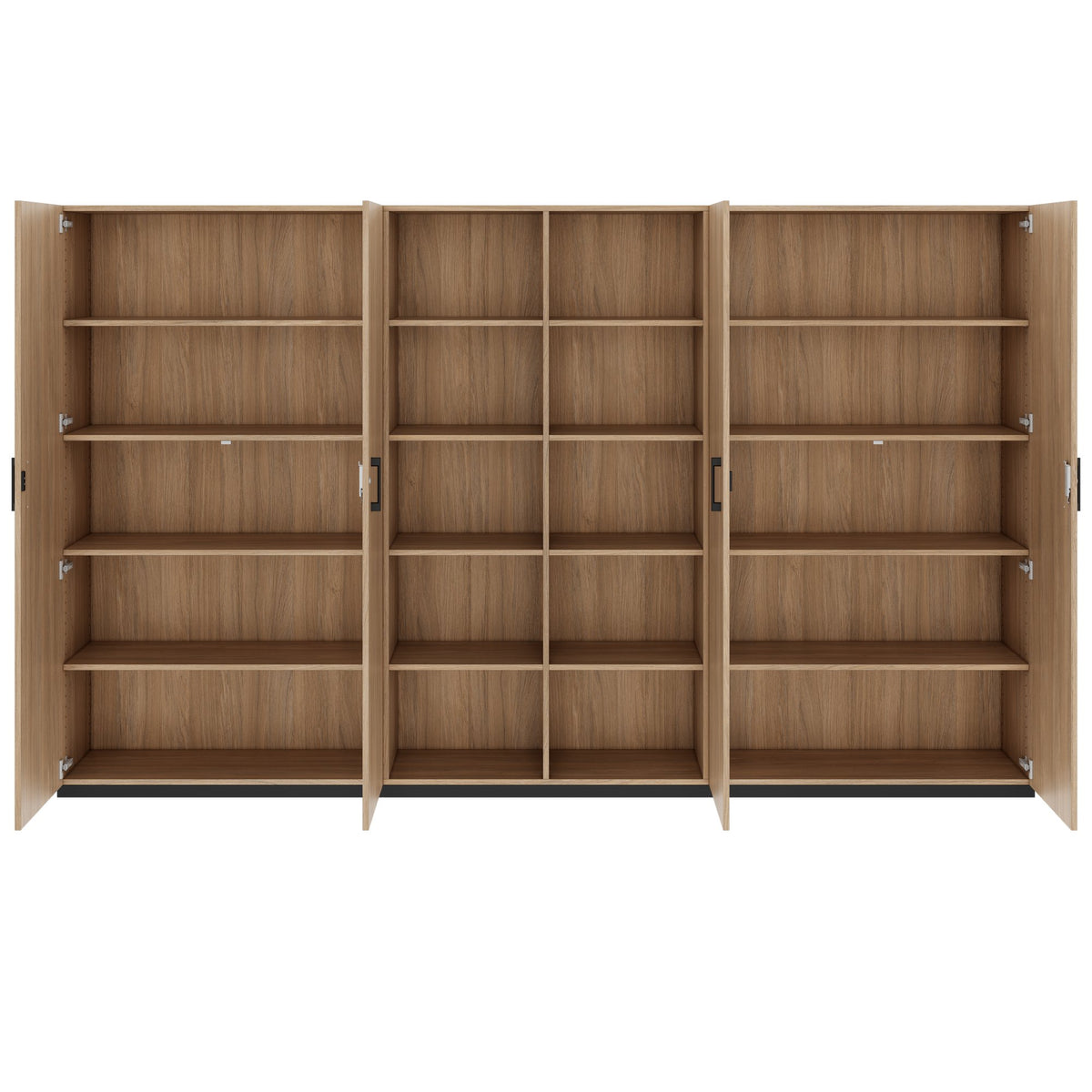 CHOICE Parete attrezzata | 5OH, 3000 x 1820 mm, rovere ambra  - 4 Lightbox Main Image