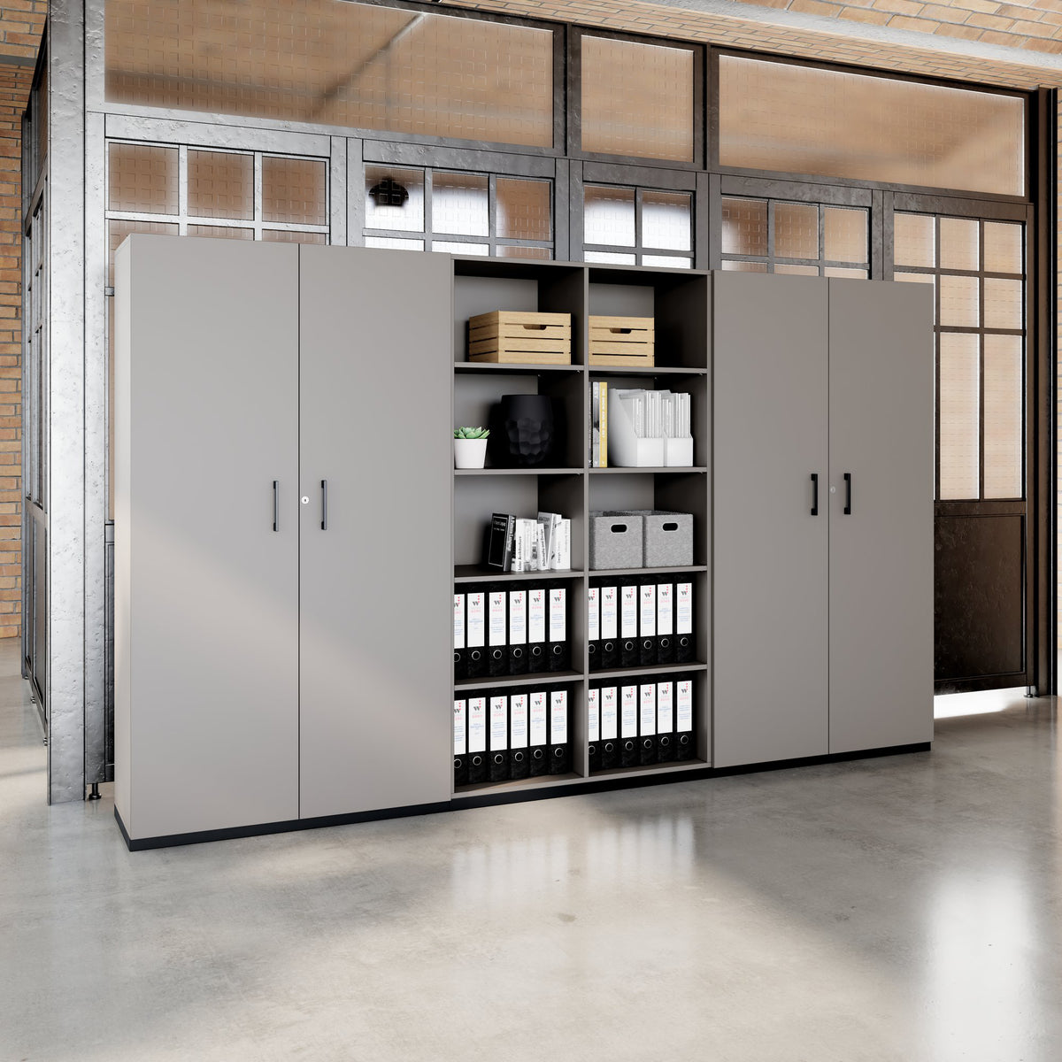 CHOICE Mobile contenitore | 5OH, 3000 x 1820 mm, grigio cubanite  - 2 Lightbox Main Image