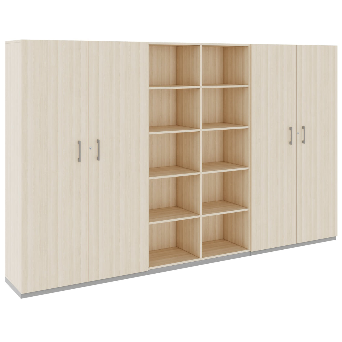 CHOICE Armoire murale | 5 UH, 3000 x 1820 mm, chêne sablé  - 1 Lightbox Main Image
