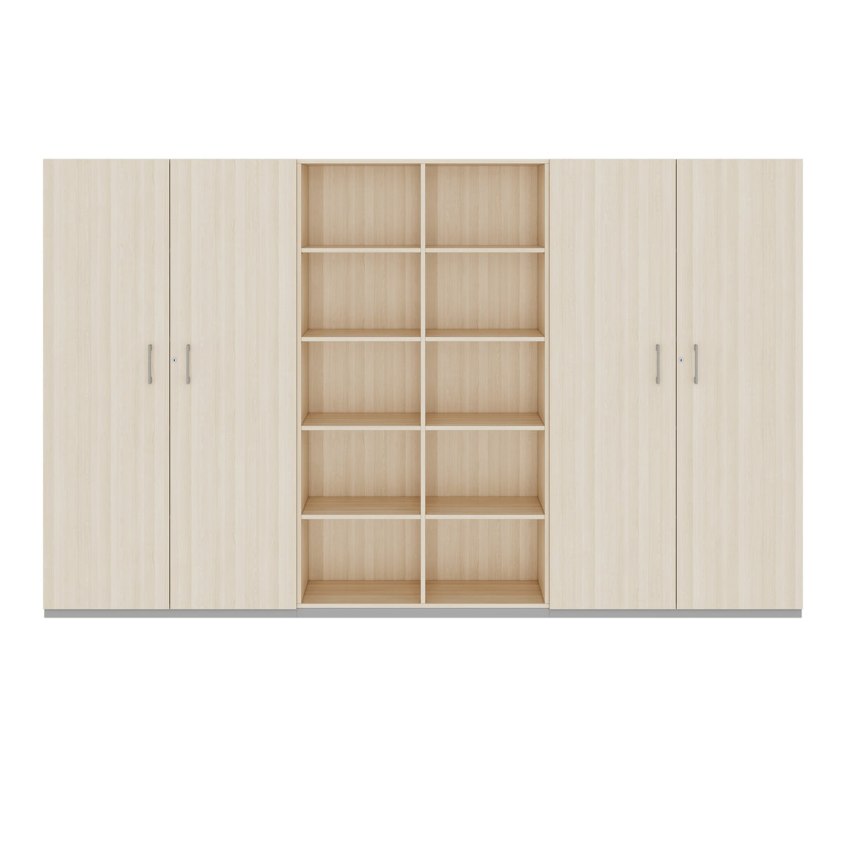 CHOICE Armoire murale | 5 UH, 3000 x 1820 mm, chêne sablé  - 3 Lightbox Main Image