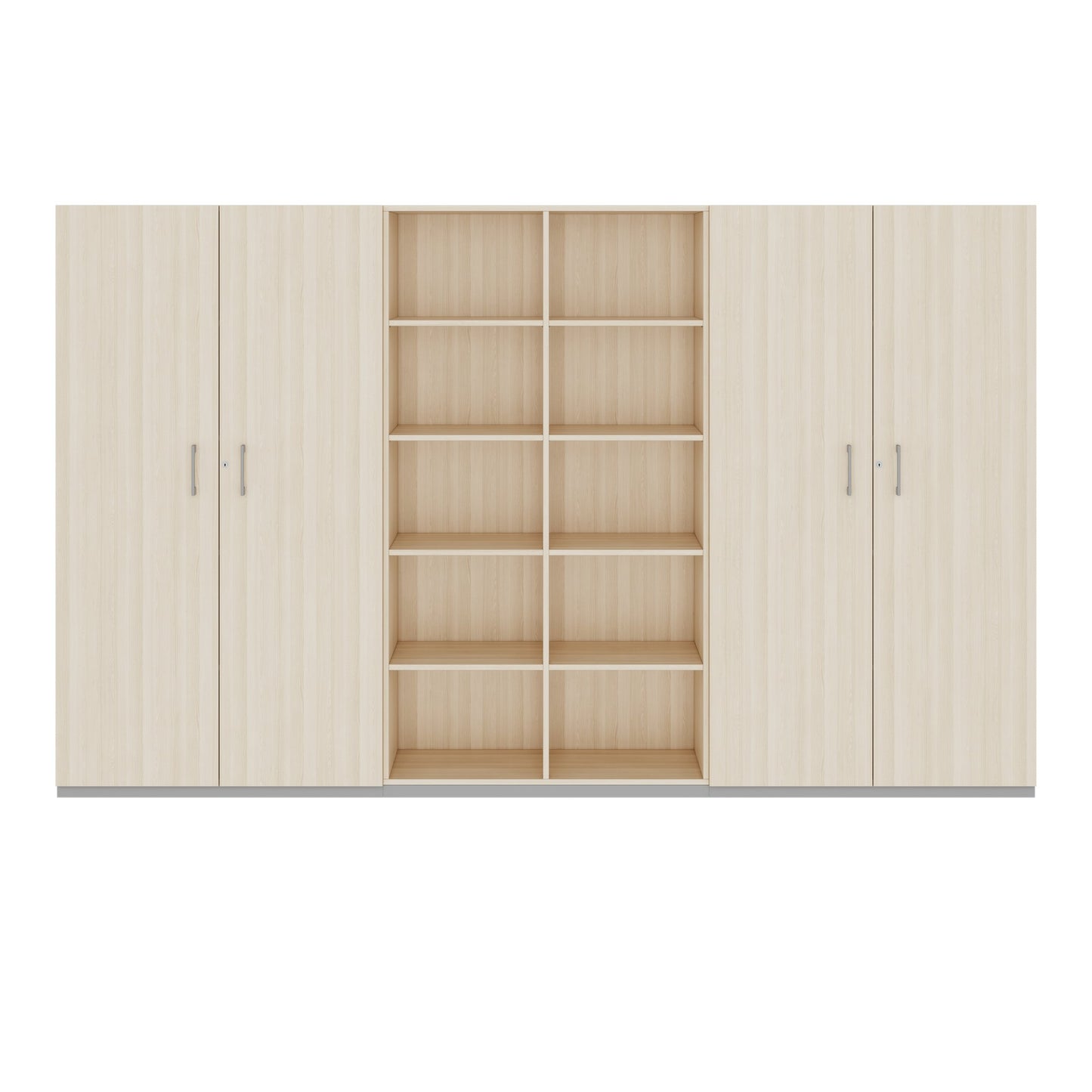 CHOICE Schrankwand | 5OH, 3000 x 1820 mm, Sandesche