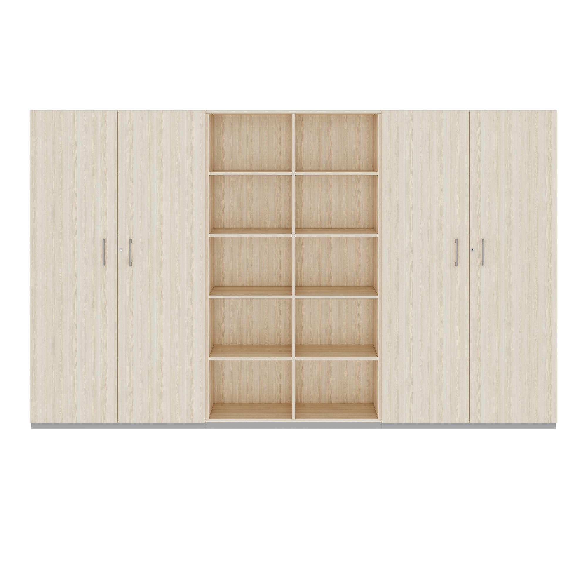 CHOICE Schrankwand | 5OH, 3000 x 1820 mm, Sandesche
