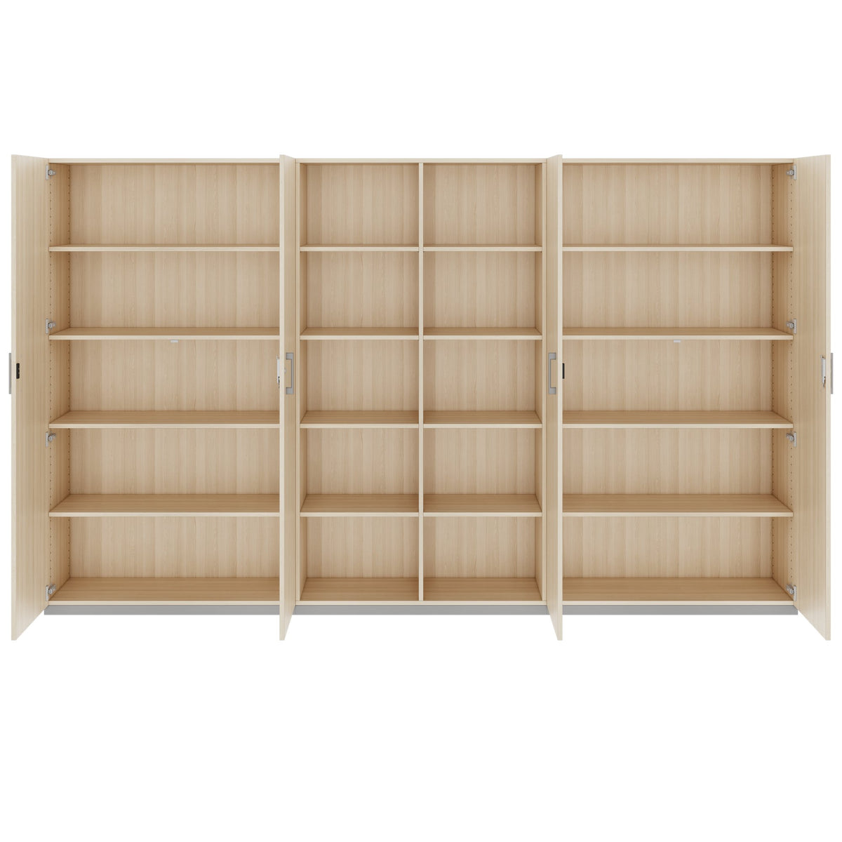CHOICE Armoire murale | 5 UH, 3000 x 1820 mm, chêne sablé  - 4 Lightbox Main Image