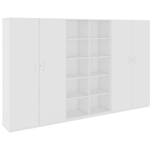CHOICE Schrankwand | 5OH, 3000 x 1820 mm, Weiss