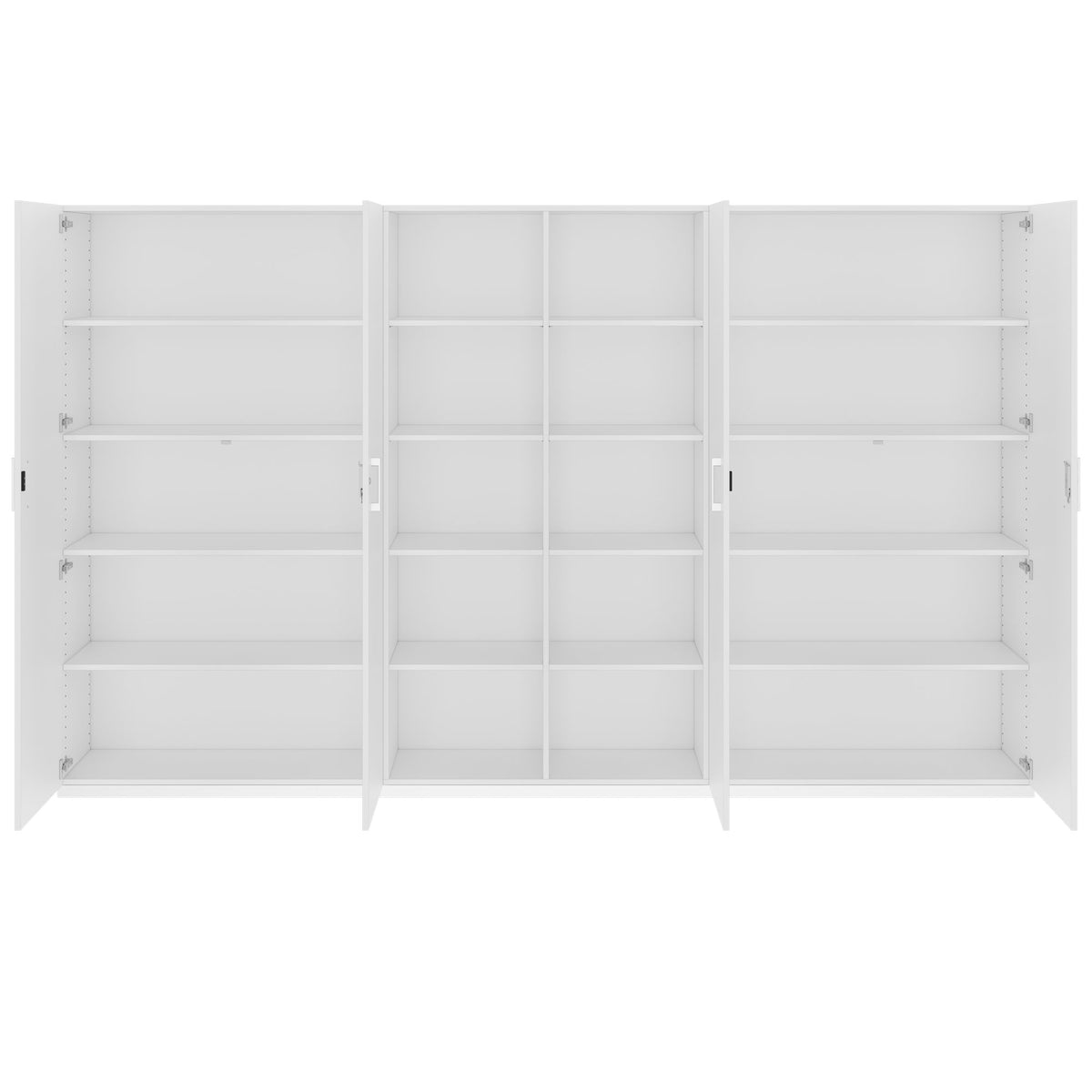 CHOICE Armadio modulare | 5OH, 3000 x 1820 mm, Bianco  - 4 Lightbox Main Image