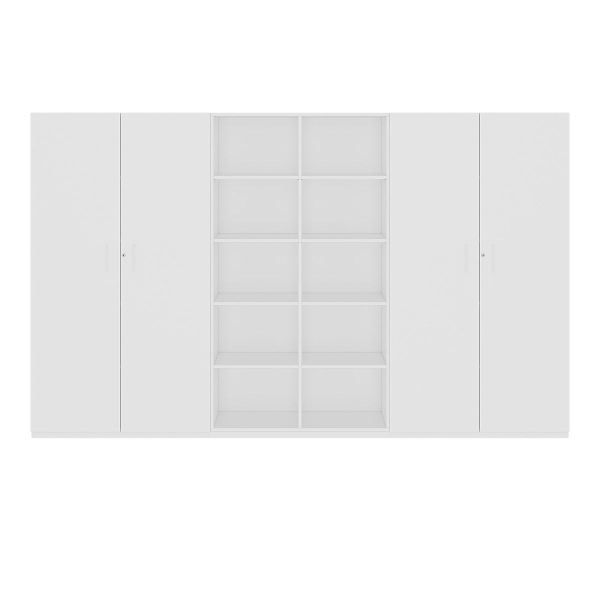 CHOICE Armadio modulare | 5OH, 3000 x 1820 mm, Bianco  - 3 Lightbox Main Image