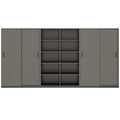 CHOICE Storage wall | 5OH, 3600 x 1820 mm, Cubanit gray  - 3 Thumbnail Image
