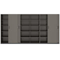 CHOICE Storage wall | 5OH, 3600 x 1820 mm, Cubanit gray  - 4 Thumbnail Image