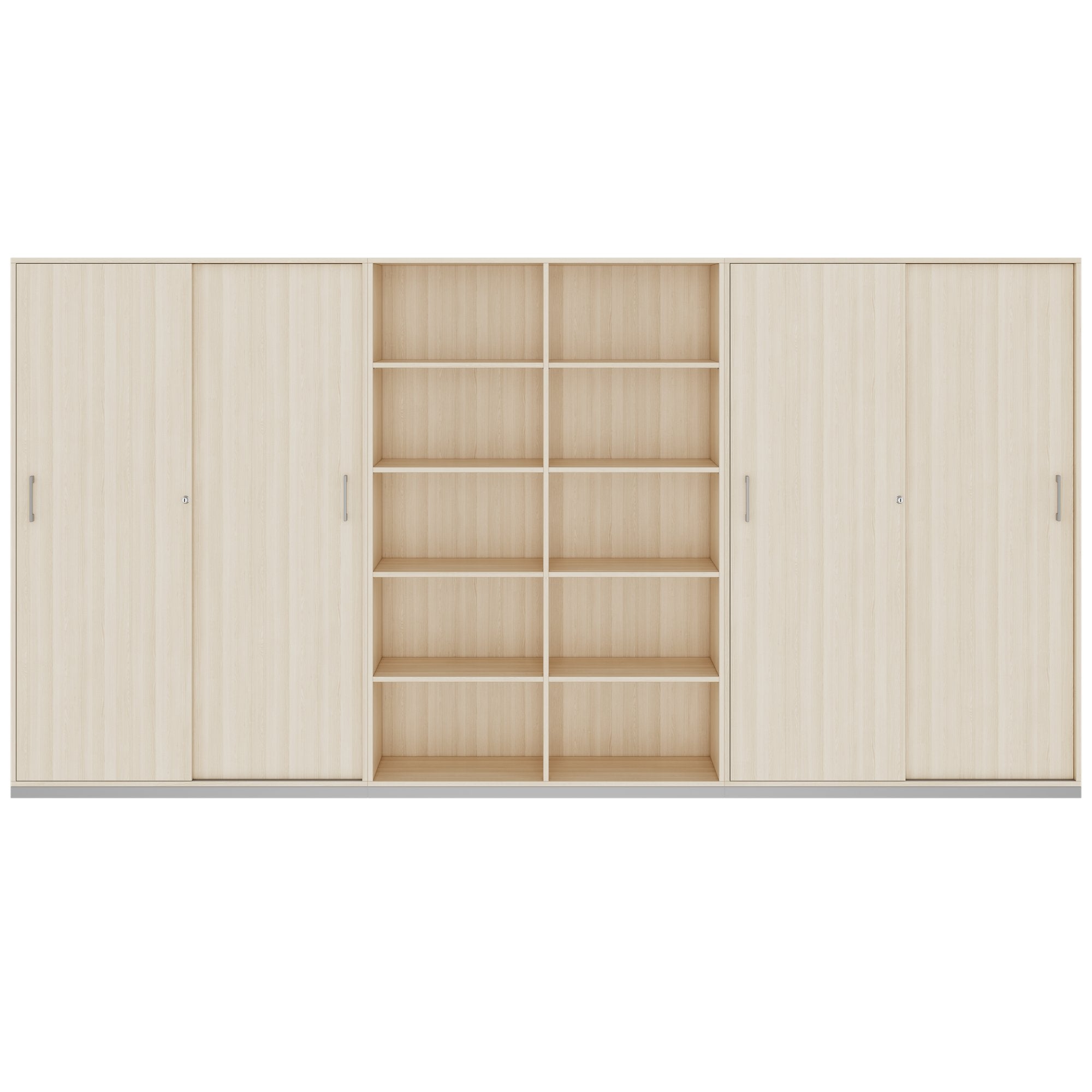 CHOICE Schrankwand | 5OH, 3600 x 1820 mm, Sandesche