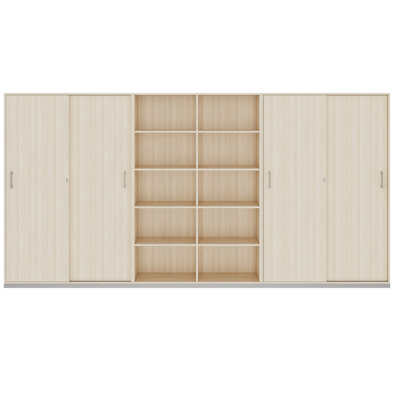 CHOICE Storage wall | 5OH, 3600 x 1820 mm, Sand ash  - 3 Main Image
