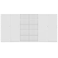 CHOICE Schrankwand | 5OH, 3600 x 1820 mm, Weiss