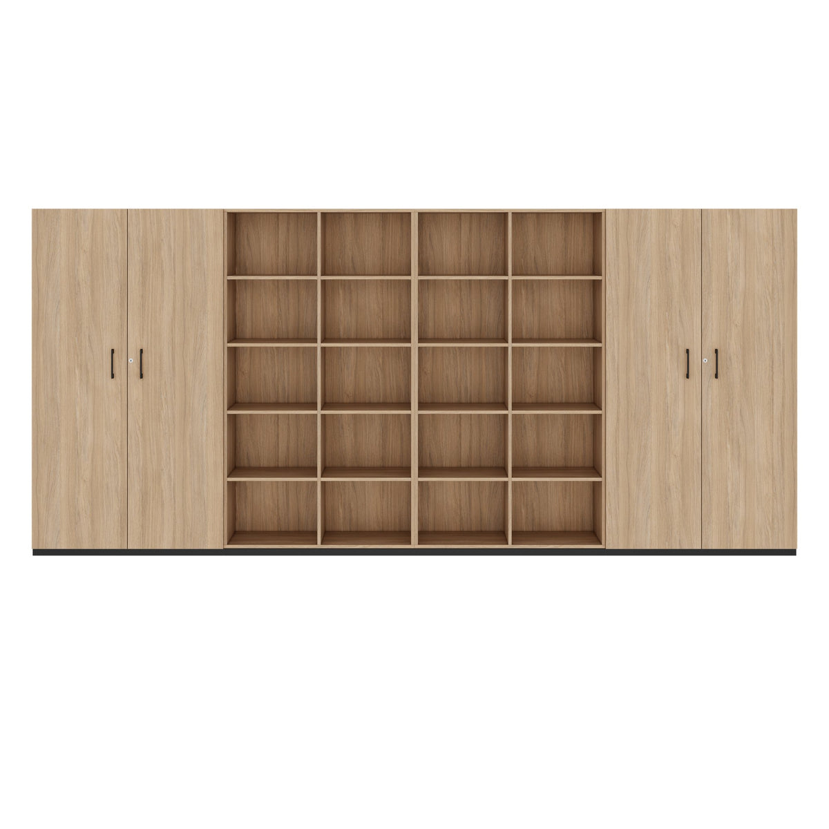 CHOICE Wall wall | 5oh, 4000 x 1820 mm, amber oak - 3 Lightbox Main Image