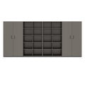 CHOICE Parete attrezzata | 5OH, 4000 x 1820 mm, grigio cubanita  - 3 Thumbnail Image