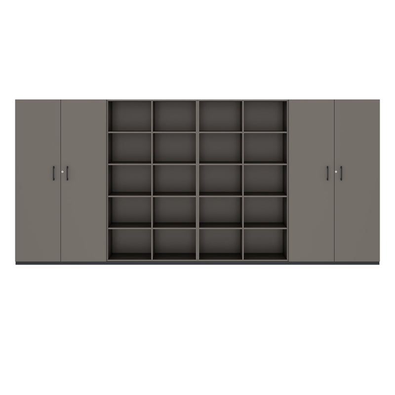 CHOICE Parete attrezzata | 5OH, 4000 x 1820 mm, grigio cubanita  - 3 Main Image