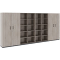 CHOICE Armoire murale | 5OH, 4000 x 1820 mm, chêne nordique gris  - 1 Thumbnail Image